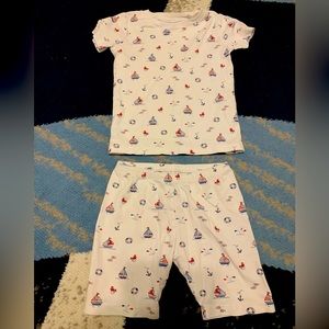 Kissy Kissy sailboat pajamas size 6T